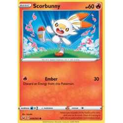 SSH 030 - Scorbunny SSH 030 - ScorbunnySword and Shield Sword & Shield€ 0,05 Sword and Shield