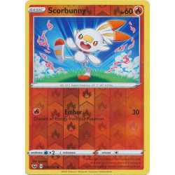 SSH 030 - Scorbunny - Reverse Holo SSH 030 - Scorbunny - Reverse HoloSword and Shield Sword & Shield€ 0,30 Sword and Shield