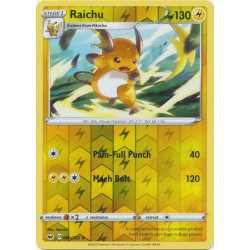 SSH 066 - Raichu - Reverse Holo SSH 066 - Raichu - Reverse HoloSword and Shield Sword & Shield€ 1,00 Sword and Shield