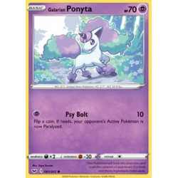 SSH 081 - Galarian Ponyta  SSH 081 - Galarian Ponyta Sword and Shield Sword & Shield€ 0,05 Sword and Shield