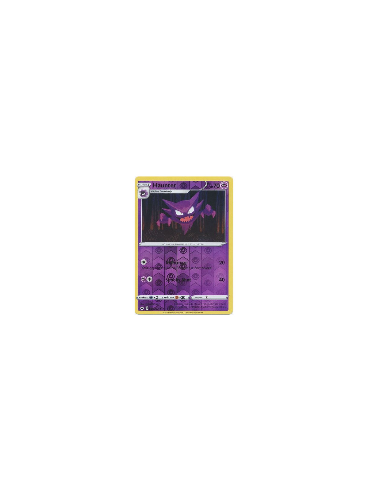 SSH 084 - Haunter - ReverseSword and Shield Sword & Shield€ 0,50 Sword and Shield