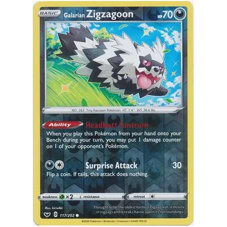 Galarian Obstagoon (SSH 119)Sword and Shield Sword & Shield€ 0,80 Sword and Shield