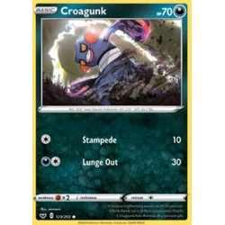 SSH 123 - Croagunk SSH 123 - CroagunkSword and Shield Sword & Shield€ 0,05 Sword and Shield