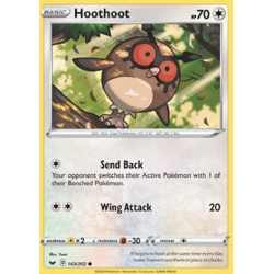 SSH 143 - Hoothoot SSH 143 - HoothootSword and Shield Sword & Shield€ 0,05 Sword and Shield