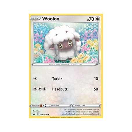 SSH 153 - Wooloo Sword and Shield Sword & Shield€ 0,05 Sword and Shield