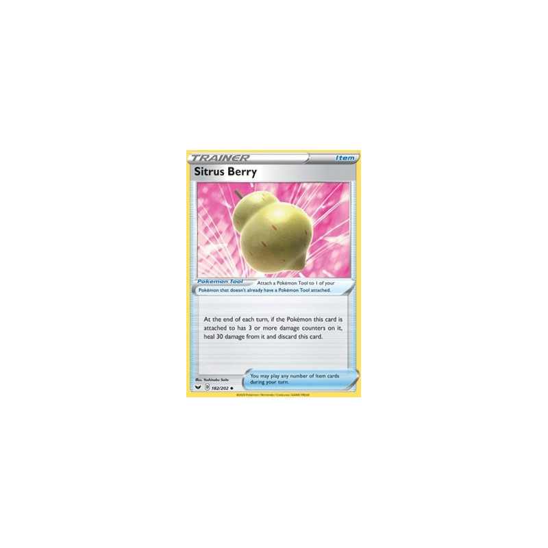 SSH 182 - Sitrus Berry Sword & Shield buy Pokemon cards 2hg nl