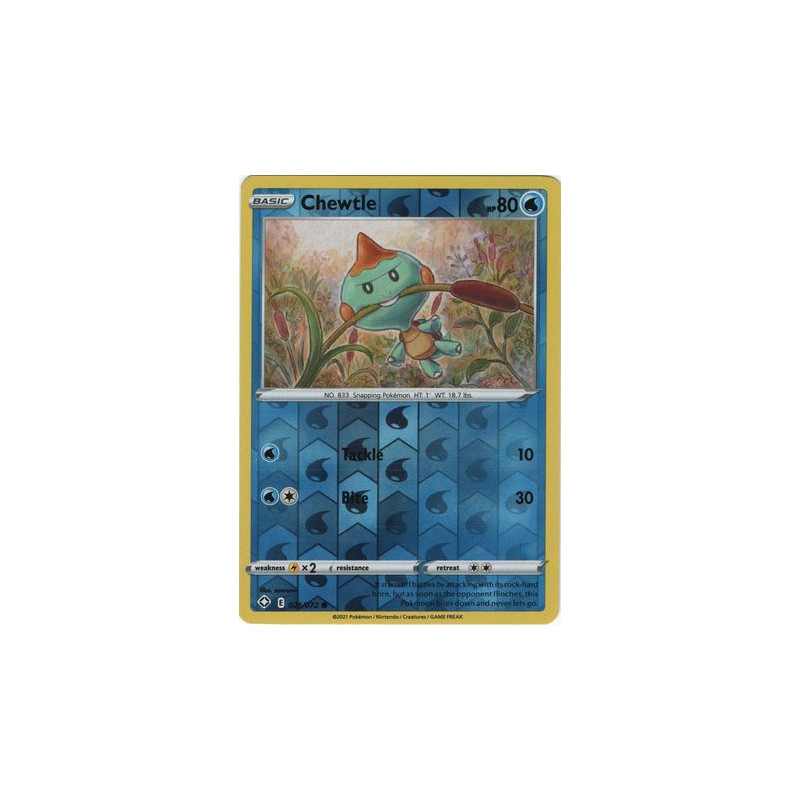 SHF 026 - Chewtle - Reverse Holo Shining Fates buy Pokemon cards 2hg nl SHF 026 - Chewtle - Reverse Holo Shining Fates buy Pokemon cards 2hg nl