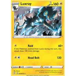 SHF 033 - Luxray - Reverse Holo Luxray (SHF 033)