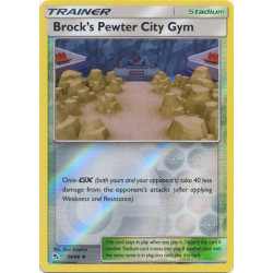 HIF 054 - Brock's Pewter City Gym - Reverse Holo Brock's Pewter City Gym (HIF 054)
