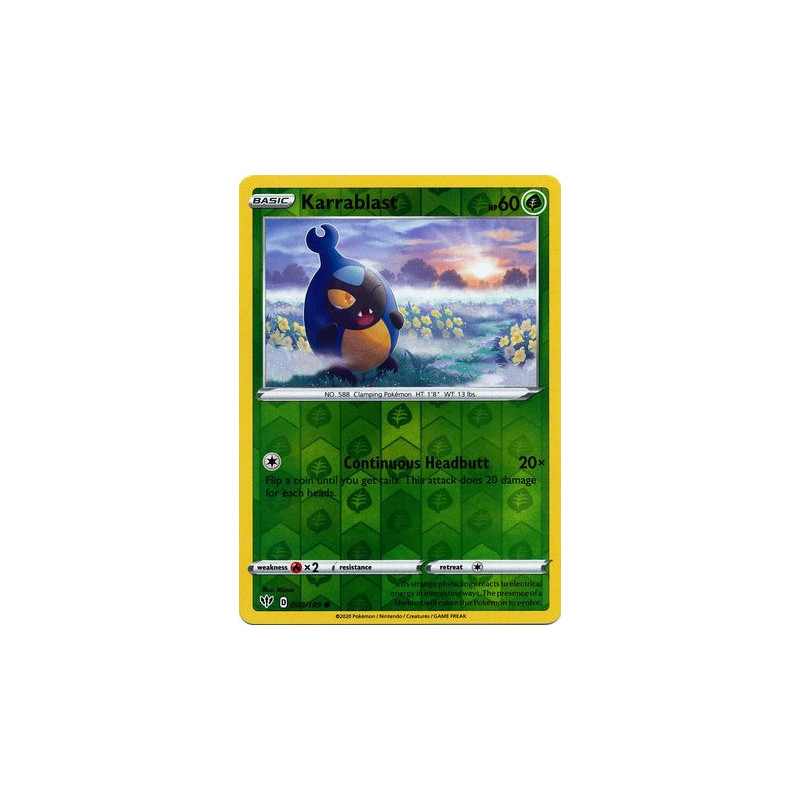 karrablast pokemon card Pokémon TCG: Karrablast AR 094/086 SV11B Black Bolt main image 1