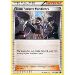 FCO 112 - Team Rocket's Handiwork Team Rocket's Handiwork (Uncommon) (FCO 112)