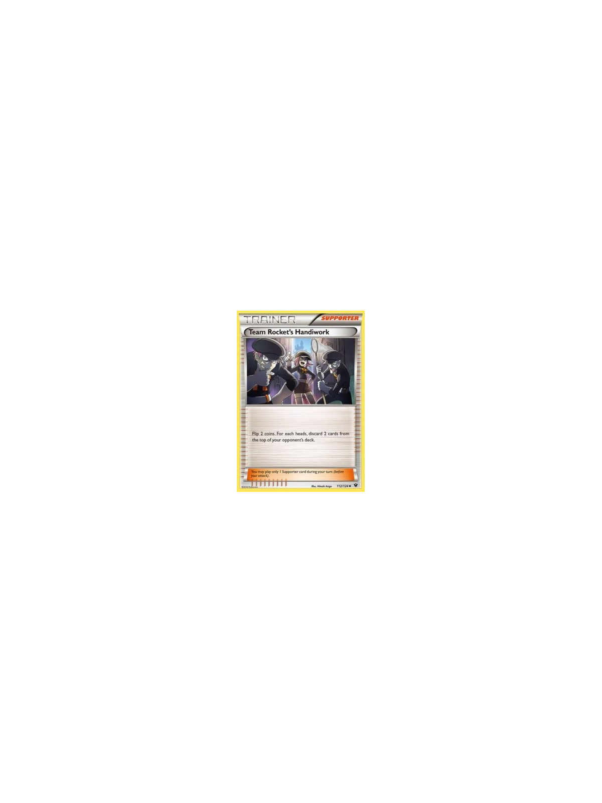 Team Rocket's Handiwork (Uncommon) (FCO 112)