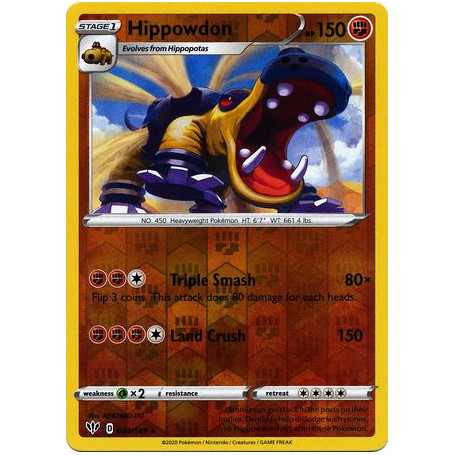 DAA 094/189 - Hippowdon - Reverse HoloDarkness Ablaze Darkness Ablaze€ 0,70 Darkness Ablaze