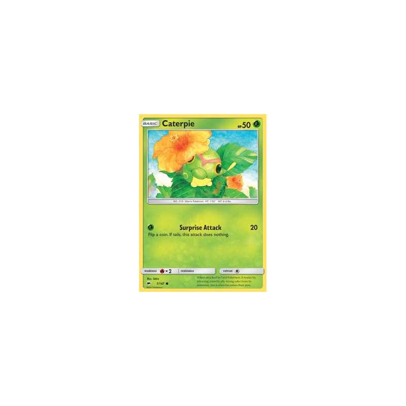 BUS 001/147 - CaterpieBurning Shadows Burning Shadows€ 0,10 Burning Shadows