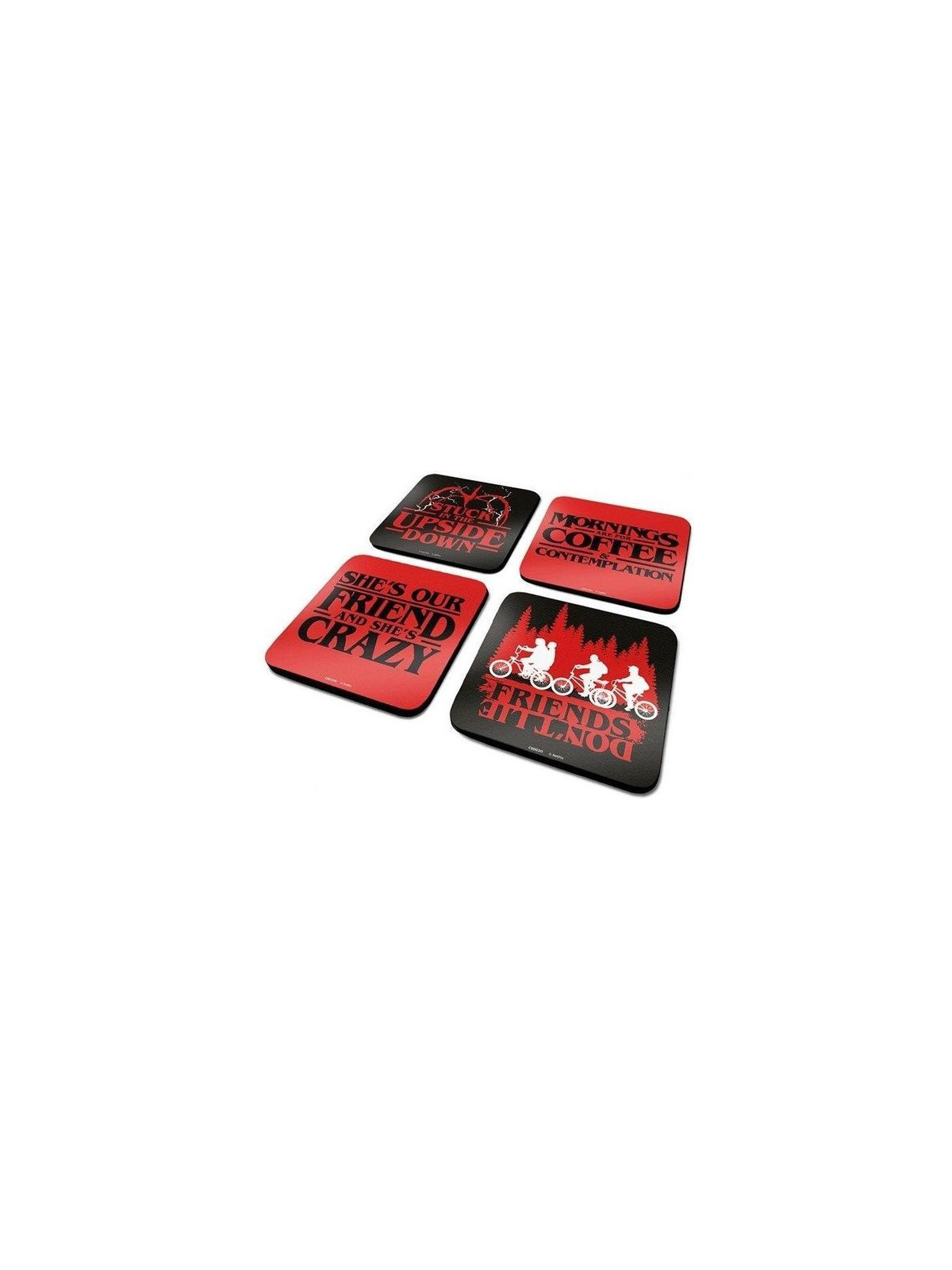 Coaster Set - Stranger Things - Set van 4