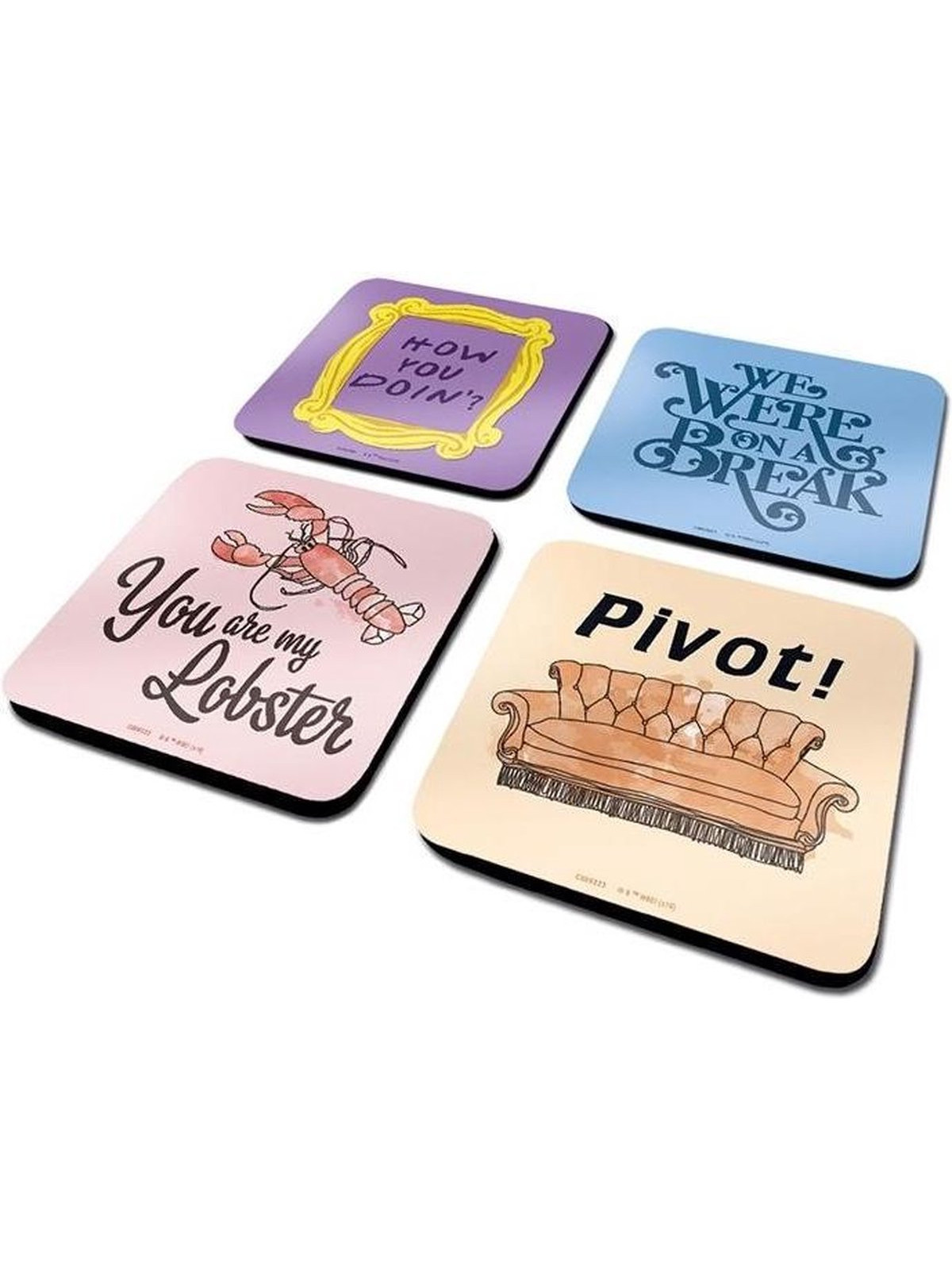 Coaster Set - Friends - Set van 4Overige Merchandise € 7,50 Overige Merchandise