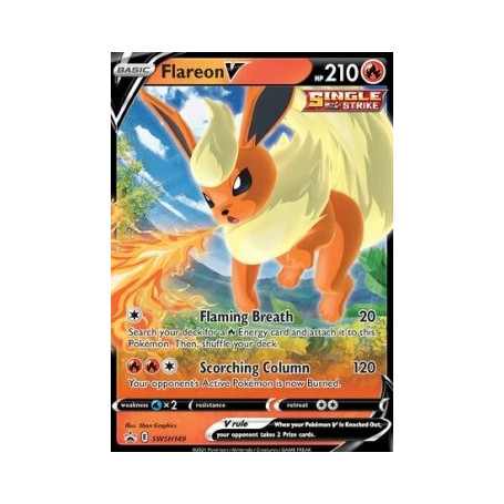 SWSH 149 - Flareon V SWSH Black Star Promo's SWSH Black Star Promos€ 2,99 SWSH Black Star Promo's