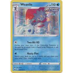CRE 031 - Weavile - Holo CRE 031 - WeavileChilling Reign Chilling Reign€ 0,50 Chilling Reign