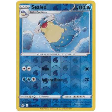 CRE 038/198 - Sealeo - Reverse Holo