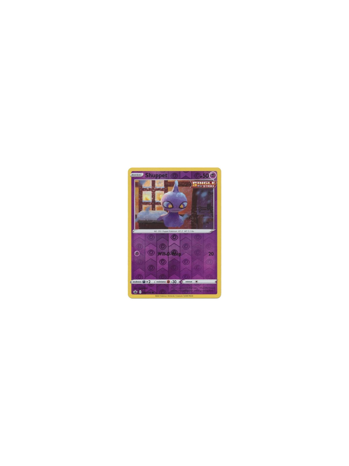 CRE 062/198 - Shuppet - Reverse Holo