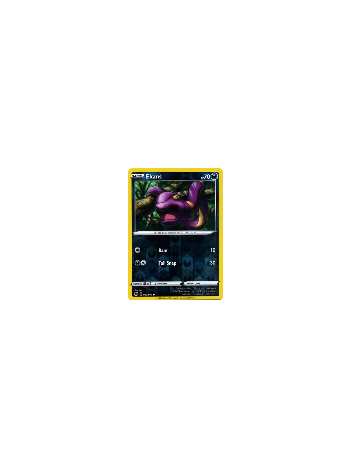 CPA 033/073 � Ekans 