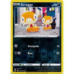 CPA 041 - Scraggy - Reverse Holo CPA 041/073 � Scraggy