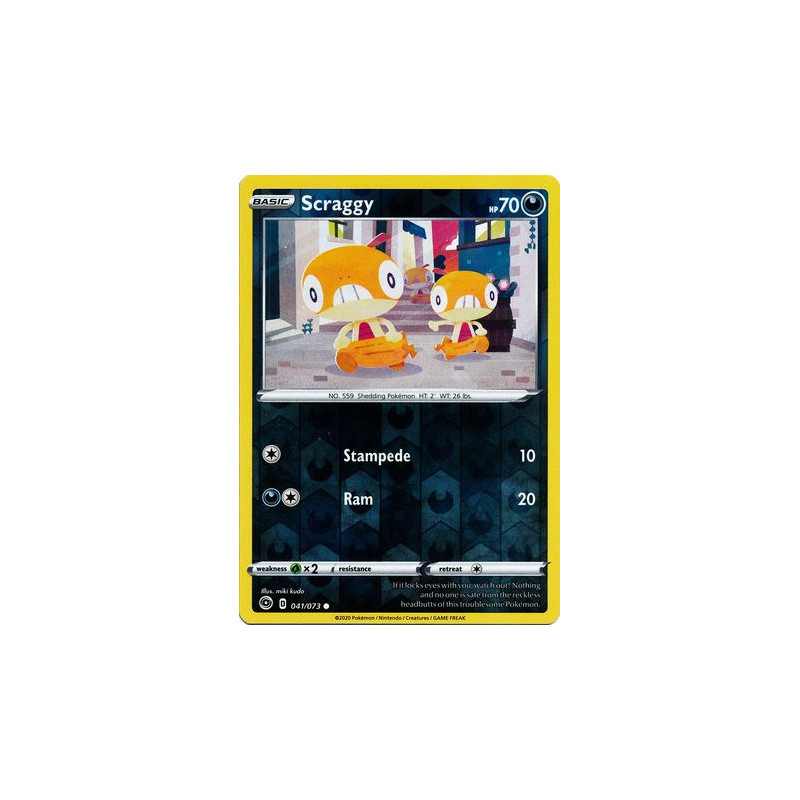 CPA 041 - Scraggy - Reverse HoloChampions Path Champion's Path€ 0,35 Champions Path