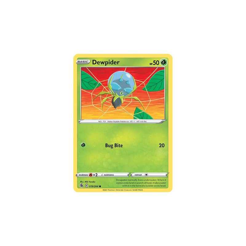 FST 019 - Dewpider Fusion Strike buy Pokemon cards 2hg nl