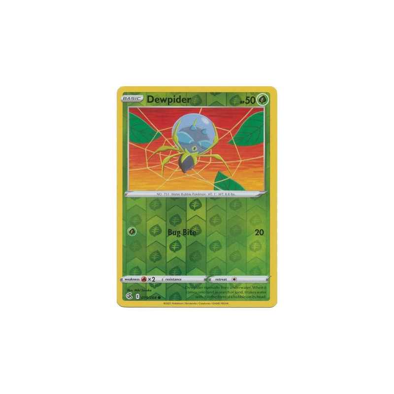 FST 019 - Dewpider - Reverse Holo Fusion Strike buy Pokemon cards 2hg nl