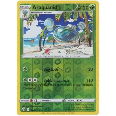 FST 020/264 - Araquanid - Reverse Holo