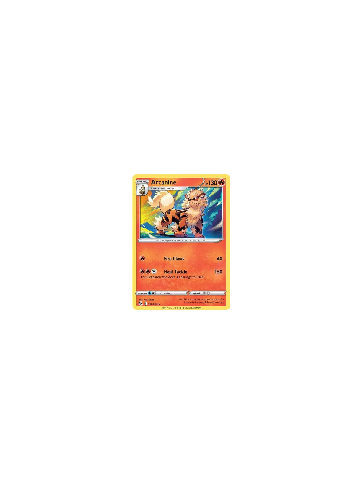 FST 033/264 � Arcanine