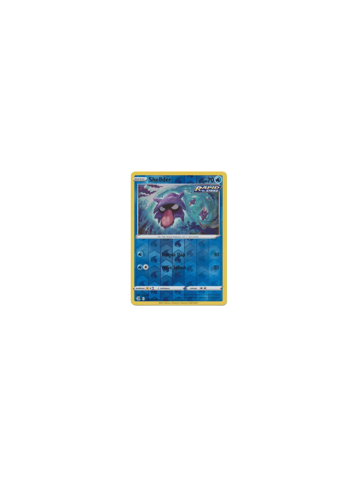FST 050/264 � Shellder � Reverse Holo