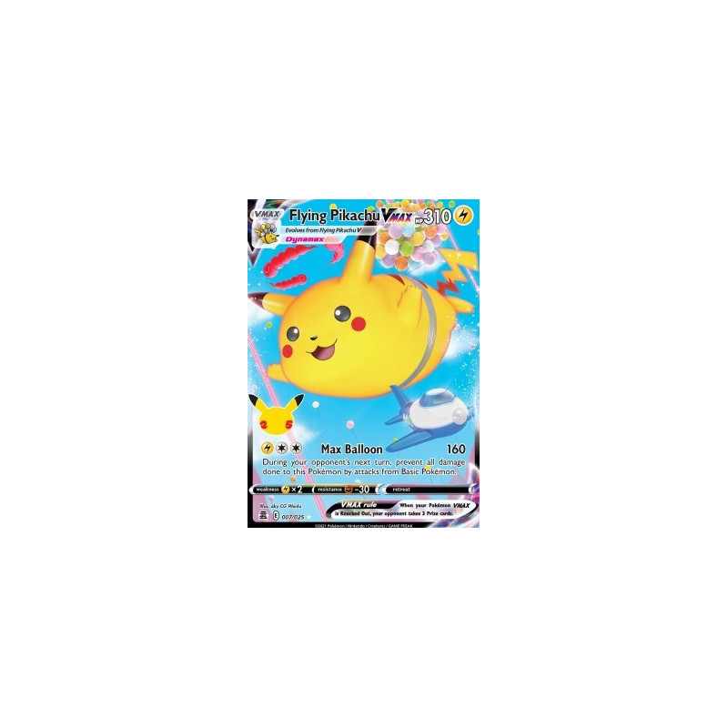 CEL 007/025 Flying Pikachu VMAX