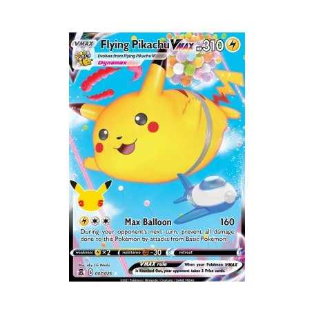 CEL 007/025 - Flying Pikachu VMAX