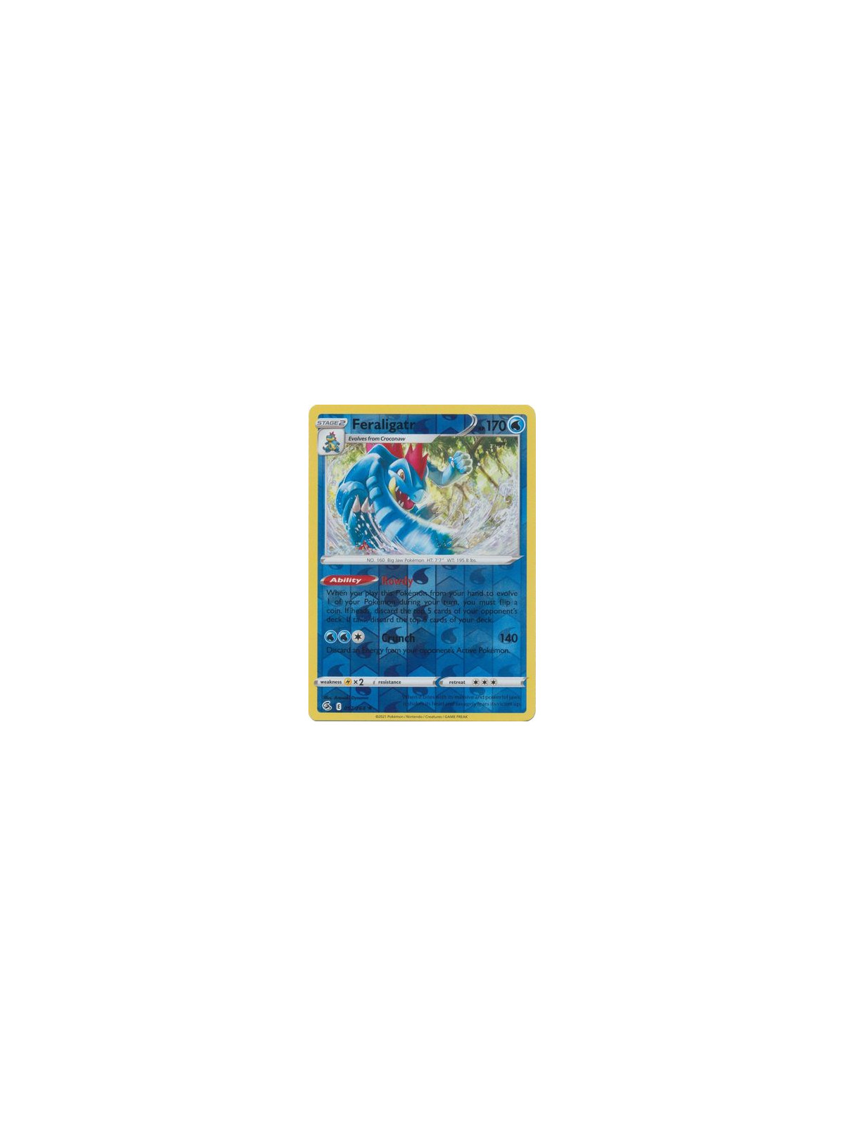 FST 057/264 � Feraligatr � Reverse Holo