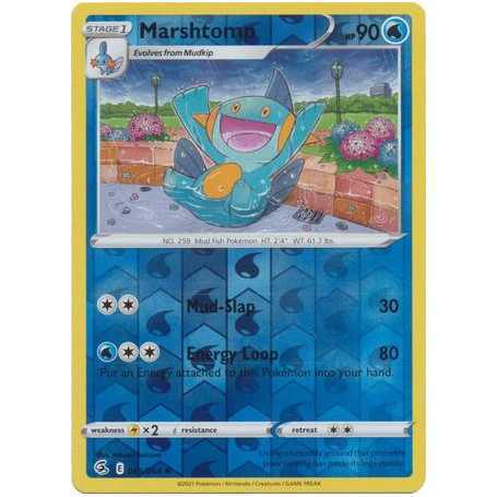 FST 063 - Marshtomp - Reverse HoloFusion Strike Fusion Strike€ 0,45 Fusion Strike