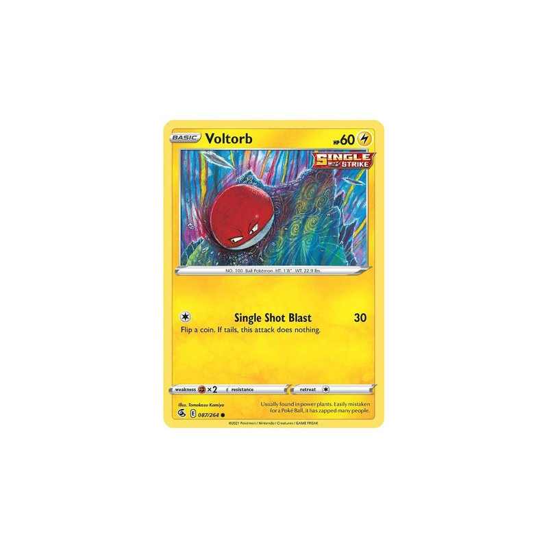 Voltorb (087/264) [Sword & Shield: Fusion Strike]