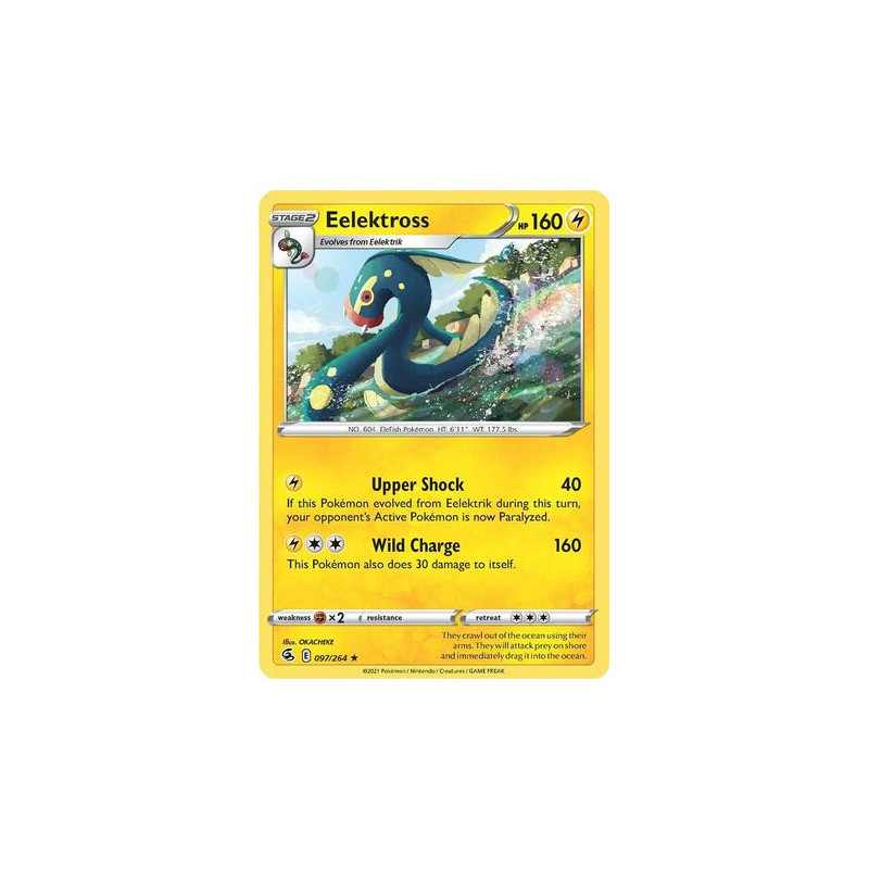 FST 097 - Eelektross Fusion Strike buy Pokemon cards 2hg nl FST 097 - Eelektross Fusion Strike buy Pokemon cards 2hg nl