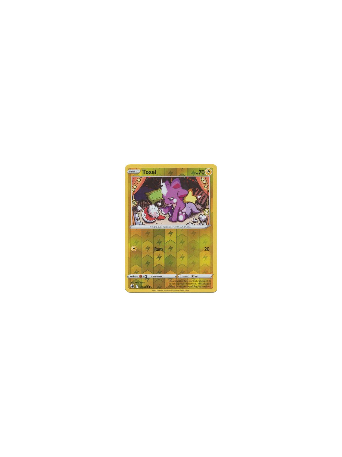 FST 105/264 � Toxel � Reverse Holo
