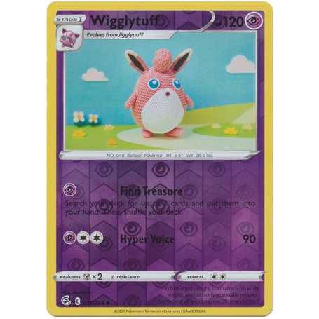 FST 111 - Wigglytuff - Reverse HoloFusion Strike Fusion Strike€ 0,50 Fusion Strike