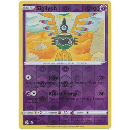 FST 123/264 � Sigilyph � Reverse Holo