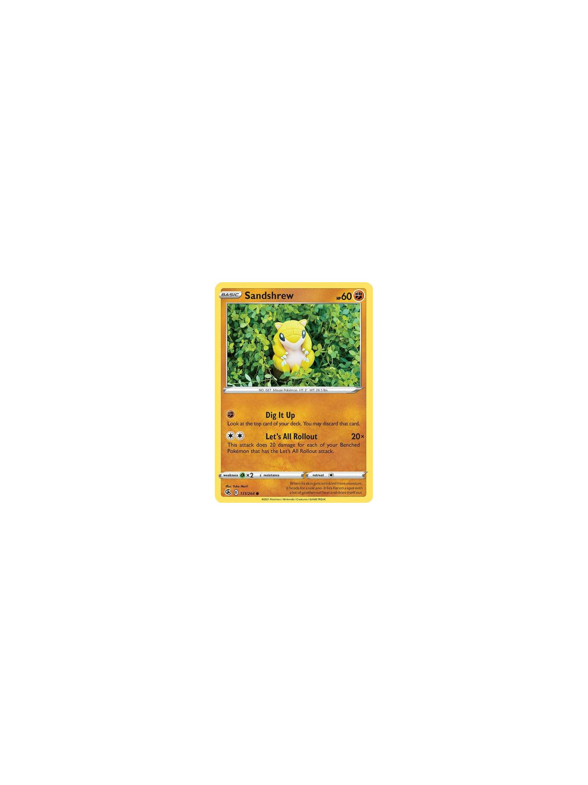 FST 131 - SandshrewFusion Strike Fusion Strike€ 0,05 Fusion Strike