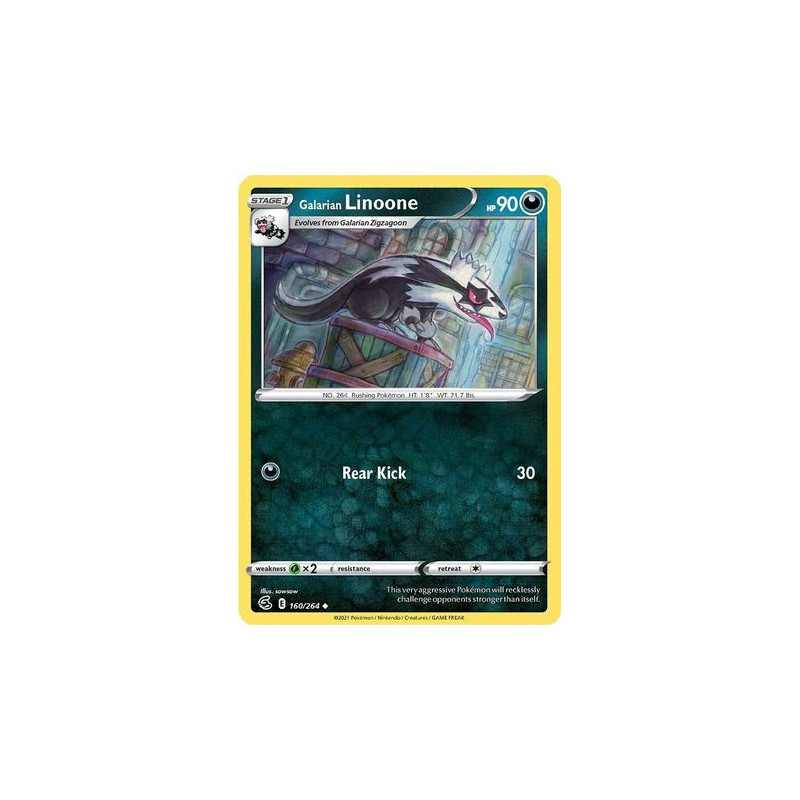 FST 160 - Galarian Linoone Fusion Strike buy Pokemon cards 2hg nl FST 160 - Galarian Linoone Fusion Strike buy Pokemon cards 2hg nl