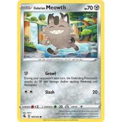 FST 180 - Galarian Meowth FST 180/264 - Galarian Meowth