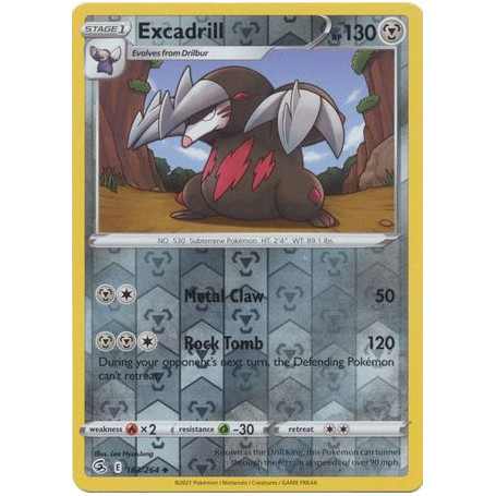 FST 183 - Excadrill - Reverse HoloFusion Strike Fusion Strike€ 0,40 Fusion Strike