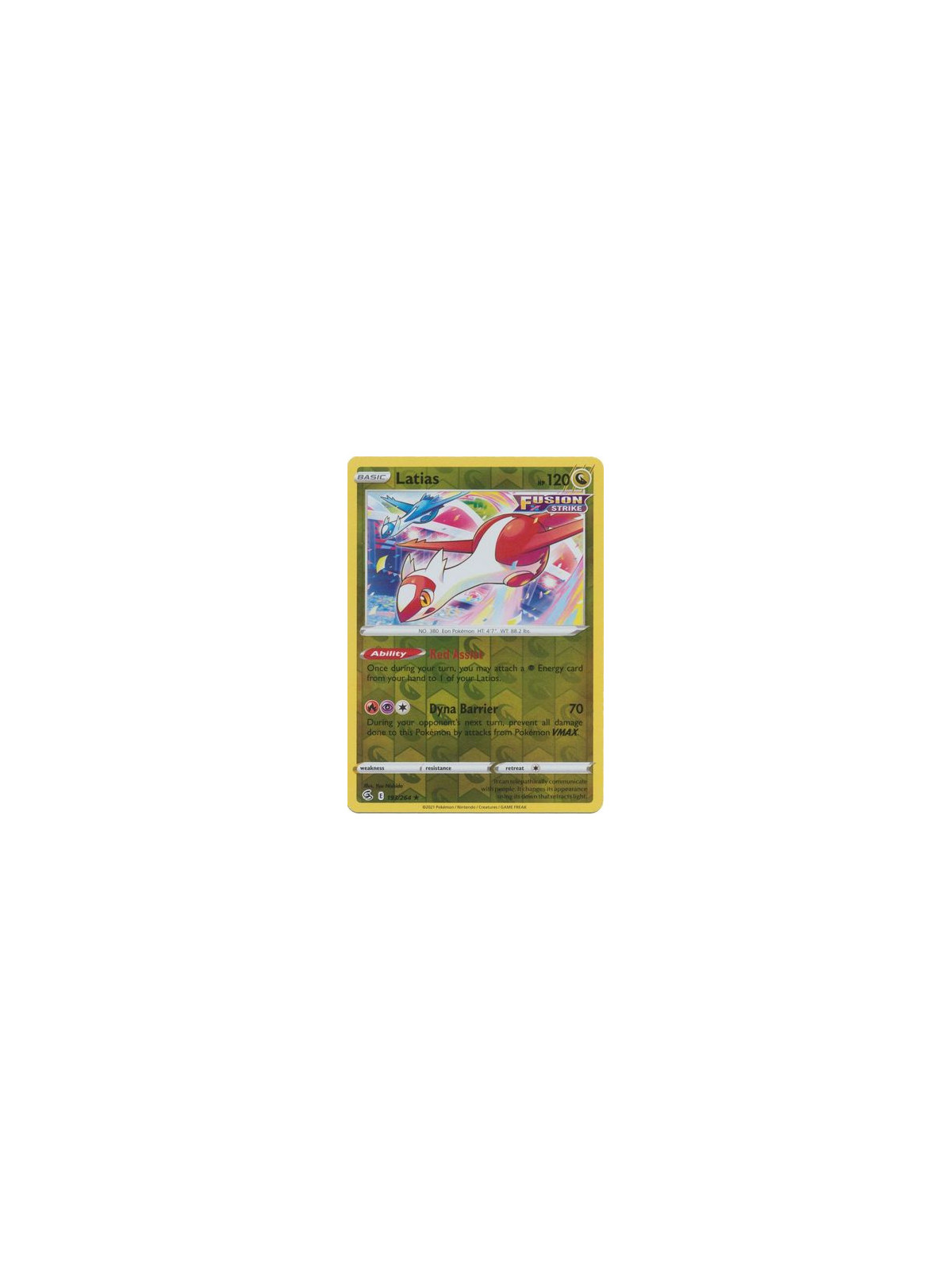 FST 193/264 - Latias - Reverse Holo