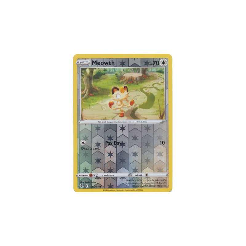 FST 199 - Meowth - Reverse HoloFusion Strike Fusion Strike€ 0,35 Fusion Strike