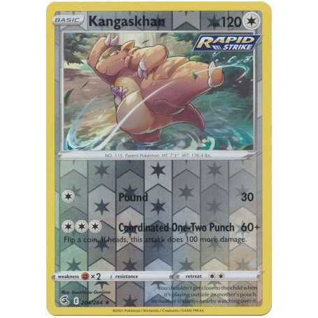 FST 204 - Kangaskhan - Reverse HoloFusion Strike Fusion Strike€ 0,50 Fusion Strike