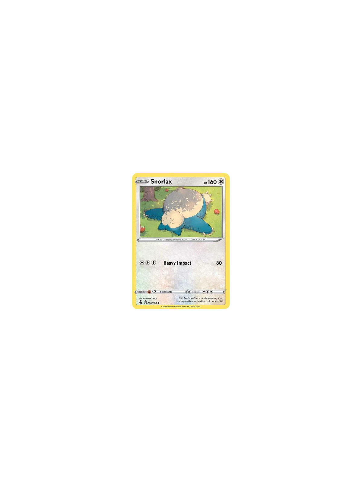 FST 206 - SnorlaxFusion Strike Fusion Strike€ 0,05 Fusion Strike