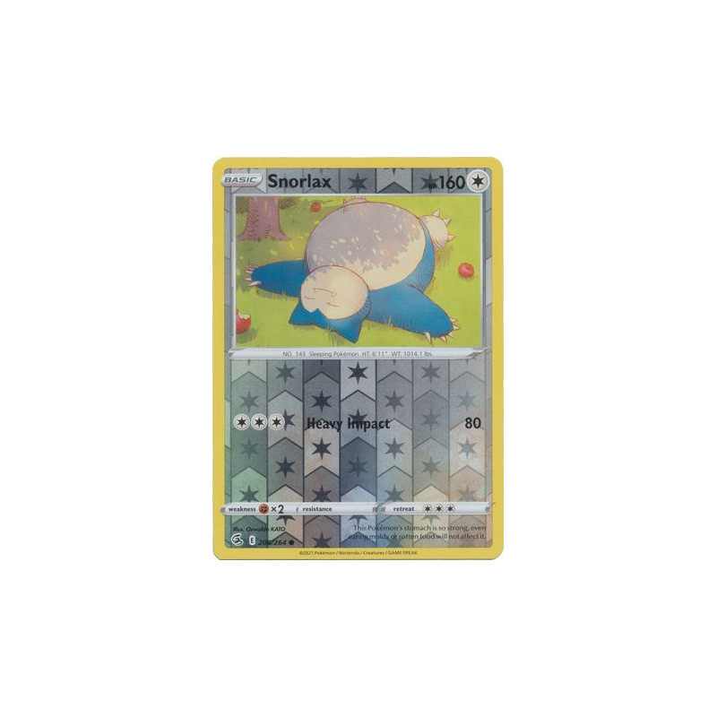 FST 206 - Snorlax - Reverse HoloFusion Strike Fusion Strike€ 0,35 Fusion Strike